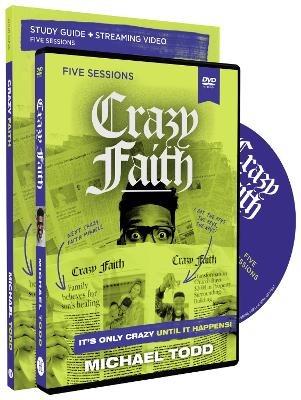 Book cover for Crazy Faith Study Guide with DVD