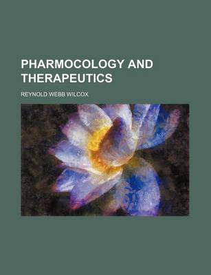 Book cover for Pharmocology and Therapeutics