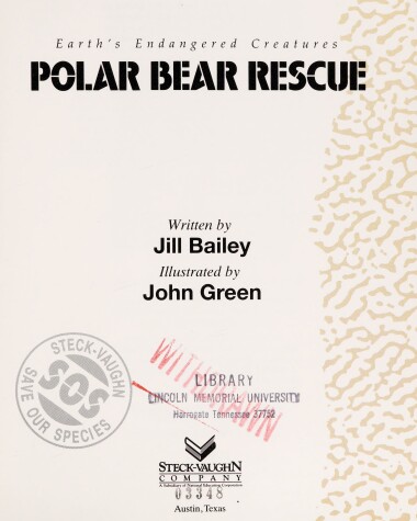 Book cover for Polar Bear Rescue
