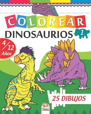 Cover of Colorear dinosaurios 1
