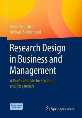 Book cover for Research Design in Business and Management