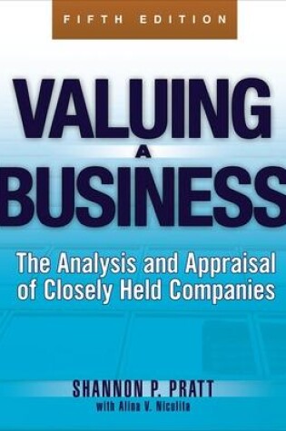 Cover of Valuing a Business