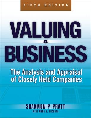 Book cover for Valuing a Business