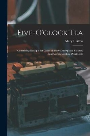 Cover of Five-o'clock Tea