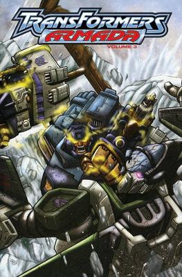 Book cover for Transformers: Armada Volume 3