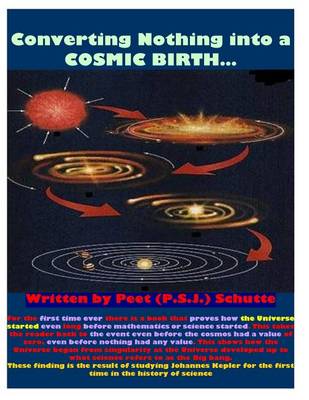 Book cover for Converting Nothing into A Cosmic Birth?# 1