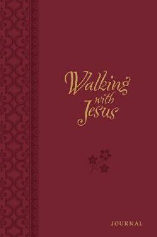 Cover of Journal: Walking with Jesus, Red/White
