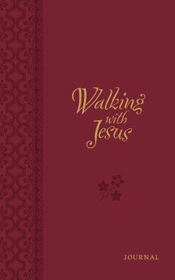 Book cover for Journal: Walking with Jesus, Red/White