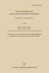 Book cover for Untersuchung Von Zahnradgetrieben Und Zahnradbearbeitungsmaschinen in Zusammenarbeit Mit Der Industrie