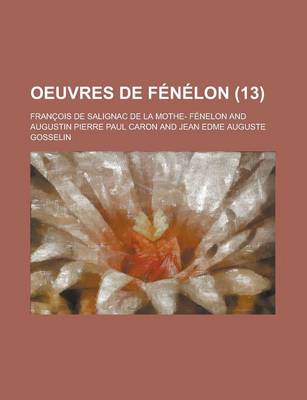 Book cover for Oeuvres de F N Lon (13)