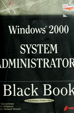 Cover of Windows 2000 System Administrator's Black Book