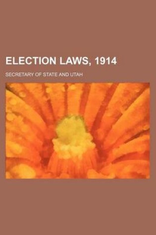 Cover of Election Laws, 1914