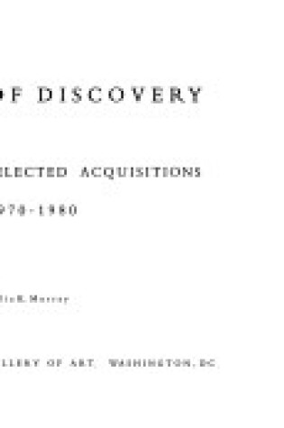 Cover of Decade of Discovery: Selected Acquisition 1970-1980
