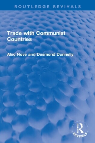 Cover of Trade with Communist Countries