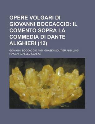 Book cover for Opere Volgari Di Giovanni Boccaccio (12)
