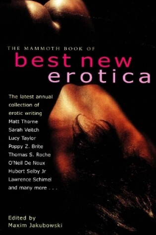 Cover of The Mammoth Book of Best New Erotica: Volume 2