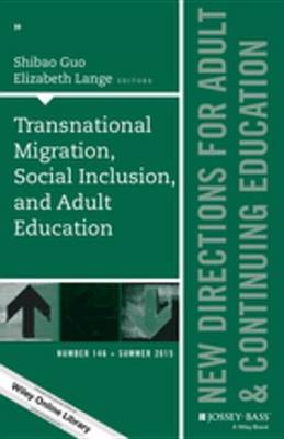 Book cover for Transnational Migration, Social Inclusion, and Adult Education