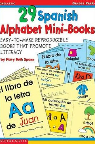 Cover of 29 Spanish Alphabeth Mini-Books