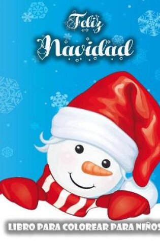 Cover of Libro de Navidad para colorear para ninos