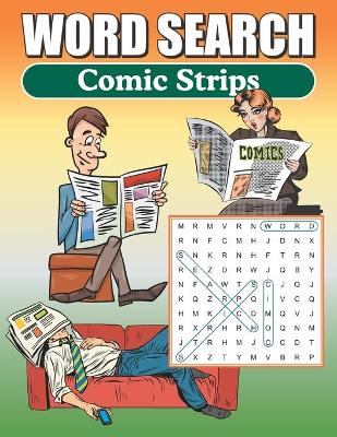 Book cover for Word Search Comic Strips