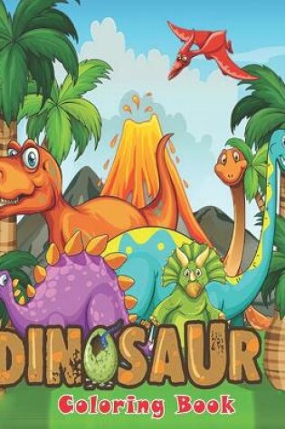 Cover of Dinosaur Coloring Books