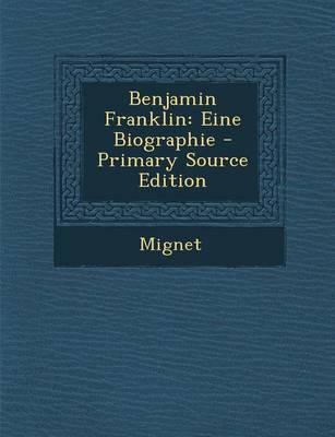 Book cover for Benjamin Franklin