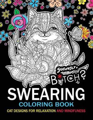 Book cover for Swearing Coloring book
