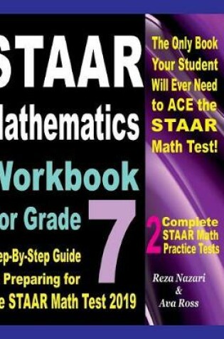 Cover of STAAR Mathematics Workbook For Grade 7