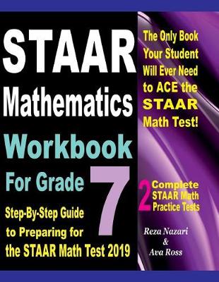 Book cover for STAAR Mathematics Workbook For Grade 7