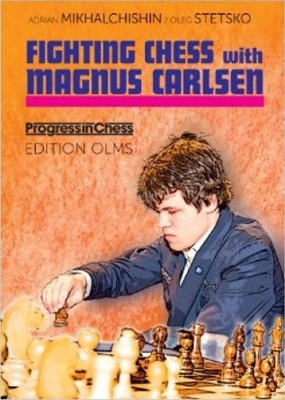 Book cover for Fighting Chess with Magnus Carlsen