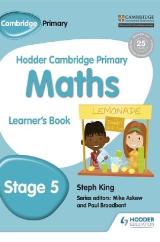Cover of Hodder Cambridge Primary Maths Learner's Book 5