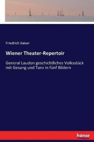 Cover of Wiener Theater-Repertoir