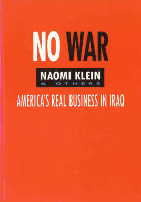 Book cover for No War