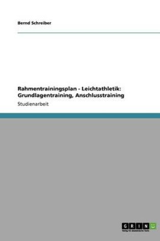 Cover of Rahmentrainingsplan - Leichtathletik