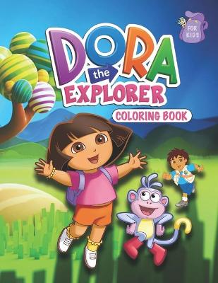 Book cover for Dora the Explorer Coloring Book