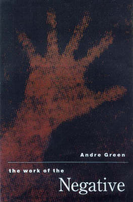 Book cover for The Work of the Negative