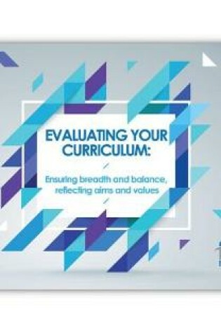 Cover of Evaluating your Curriculum