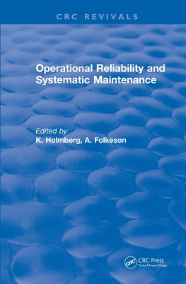 Book cover for Operational Reliability and Systematic Maintenance