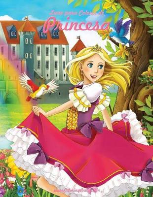 Cover of Livro para Colorir de Princesa 1