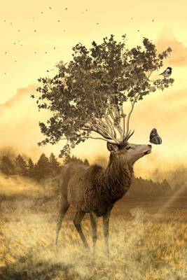 Book cover for A Deer Growing a Tree Instead of Antlers, Art and Nature