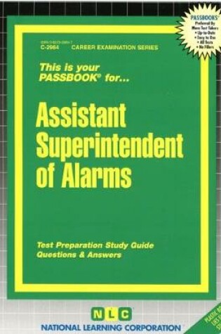 Cover of Assistant Superintendent of Alarms