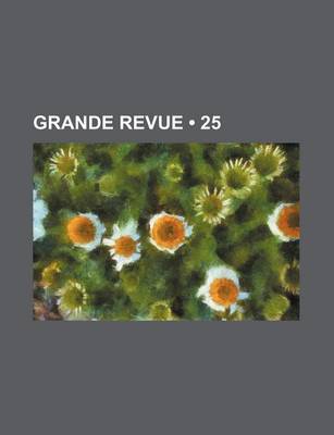 Book cover for Grande Revue (25)