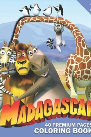 Cover of Madagascar Coloring Book Vol2