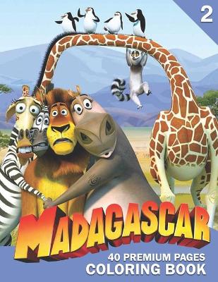 Cover of Madagascar Coloring Book Vol2