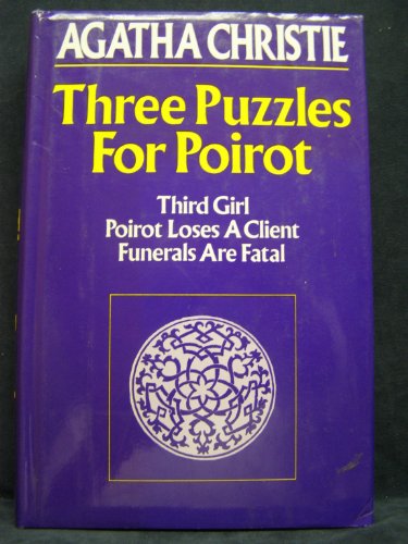 Book cover for Three Puzzles for Poirot