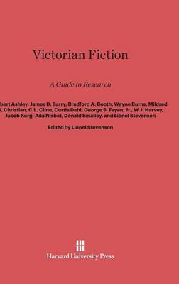 Book cover for Victorian Fiction