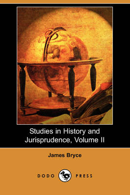 Book cover for Studies in History and Jurisprudence, Volume II (Dodo Press)