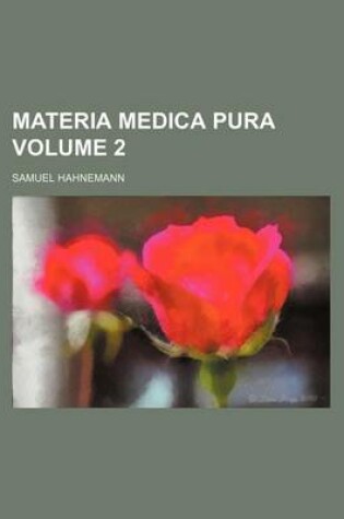 Cover of Materia Medica Pura Volume 2