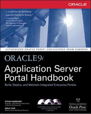 Cover of Oracle9i Application Server Portal Handbook