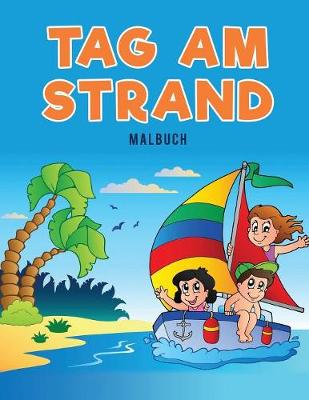 Book cover for Tag am Strand Malbuch